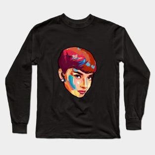 Audrey Hepburn Long Sleeve T-Shirt